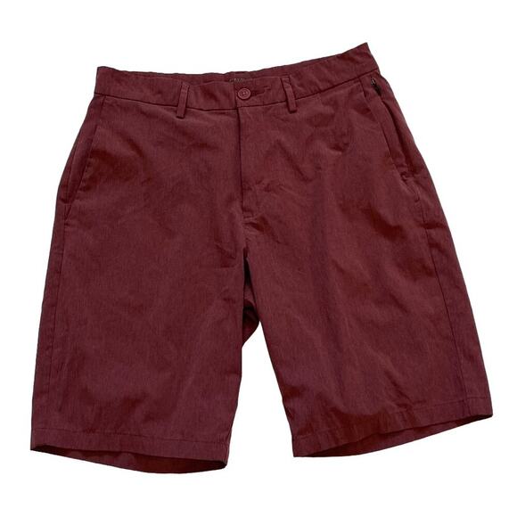Old Navy Active Shorts Men's, Stretch Tech, Comfort, Maroon/Red, 30 - Picture 1 of 8